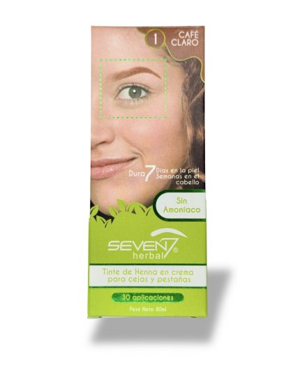 Kit de Henna Hibrida Tono No. 1 Café Claro